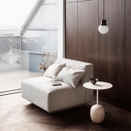 โต๊ะข้าง DEEPWOOD รุ่น NILHO ลายหินอ่อน สีขาว_2